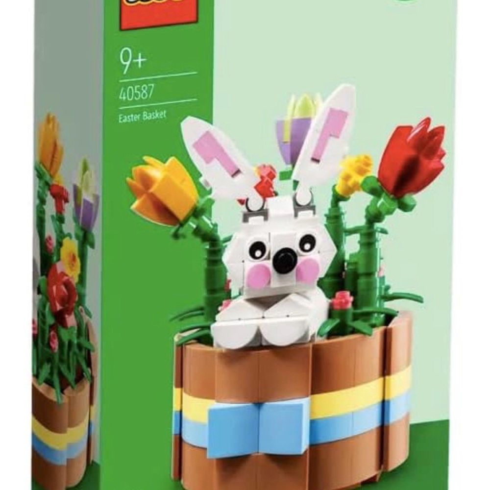 Lego Easter Bunny and Flower Basket Set - Multicolor